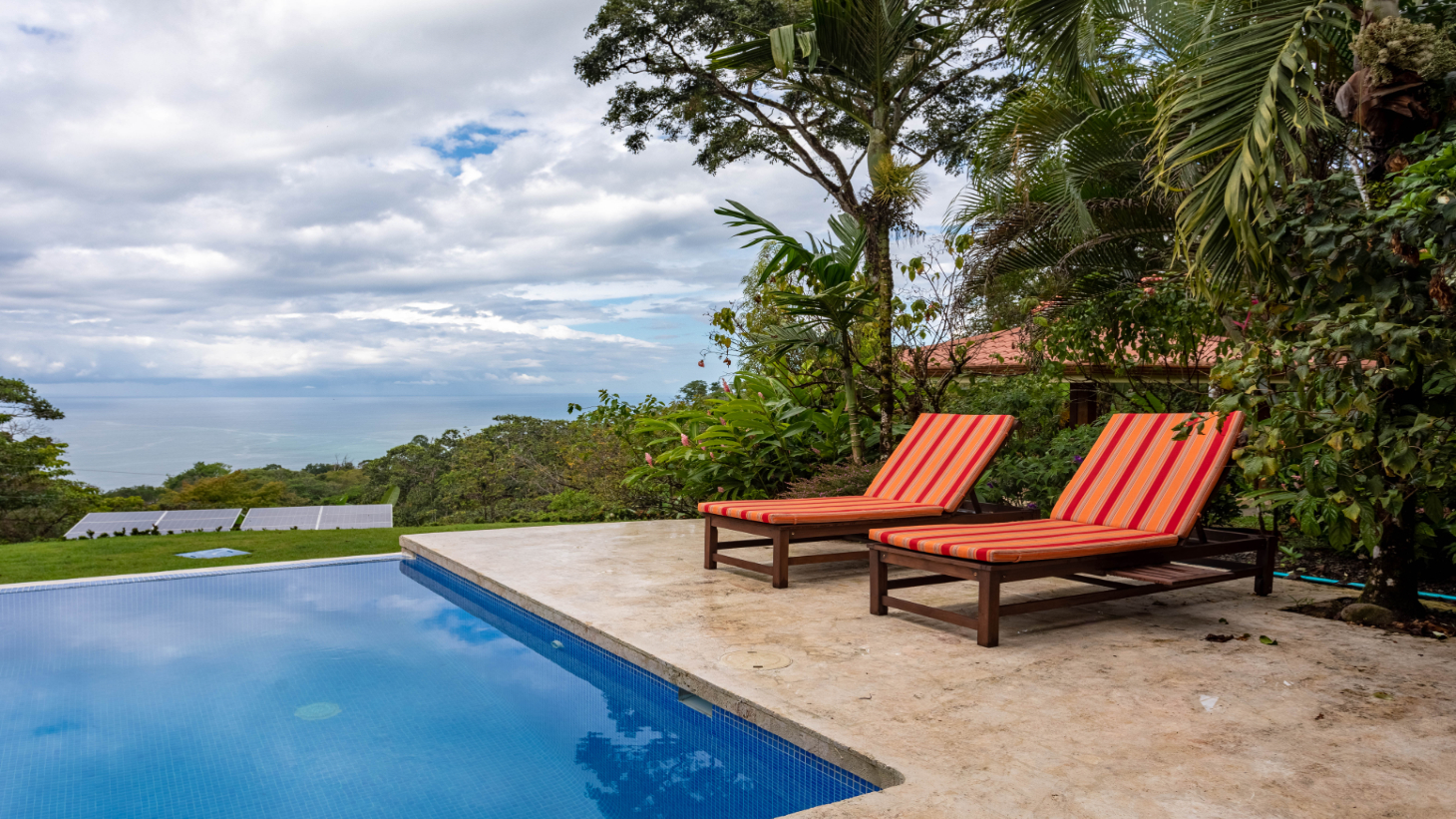 Ocean View Home with Rainforest setting in Escaleras of Dominical selected