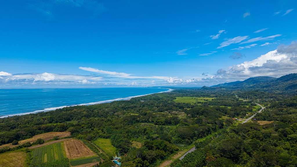 Front-Row Ocean View Estate with Private Waterfall near Dominical selected