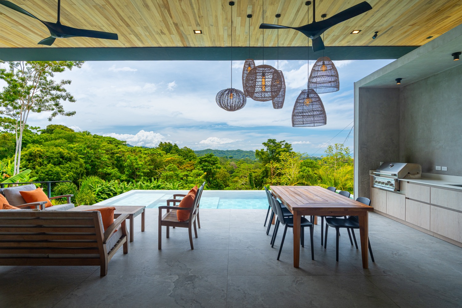 Sleek Modern Retreat with Ocean and Mountain Views in Ojochal selected