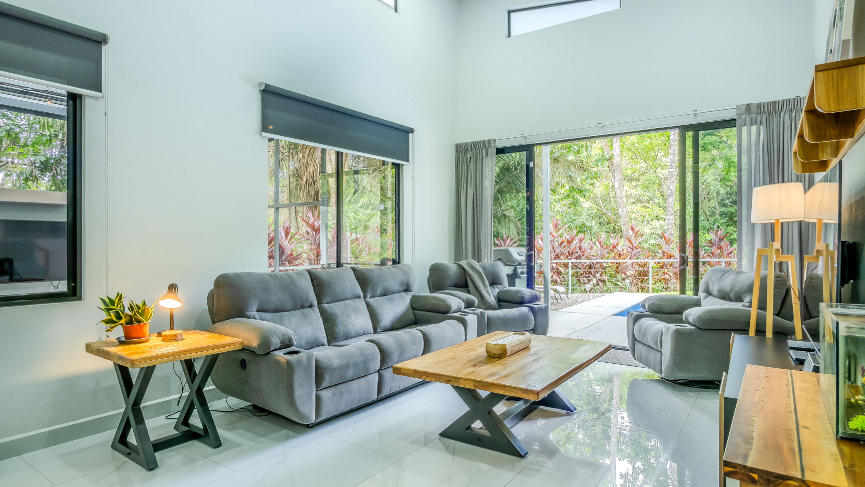 Jungle-Immersed Modern Retreat with Riverfront, Pool, and Expansion Potential in Cinco Ventanas selected