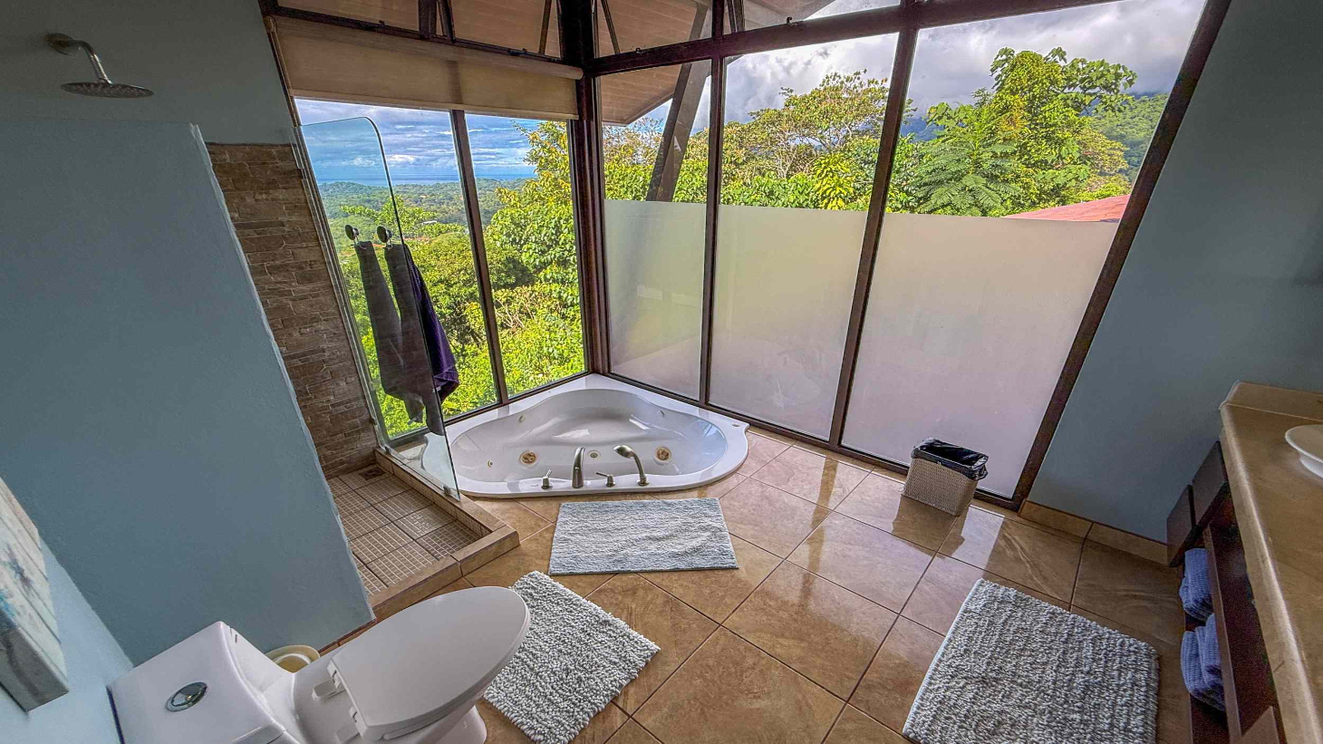 Panoramic Ocean View 4-Bedroom Home with Big Pool in Ojochal Costa Rica selected