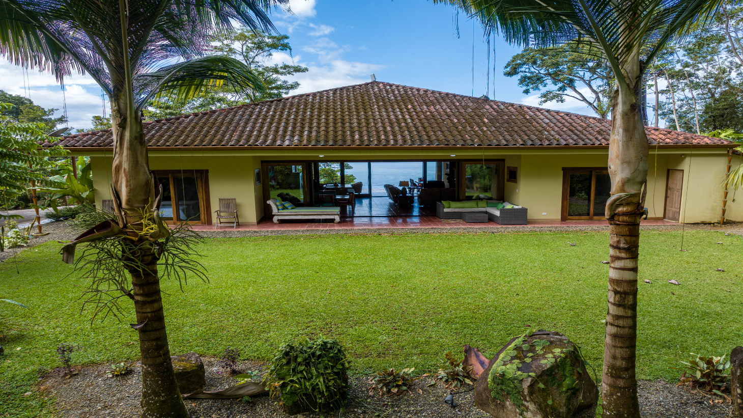 Ocean View Home with Rainforest setting in Escaleras of Dominical selected