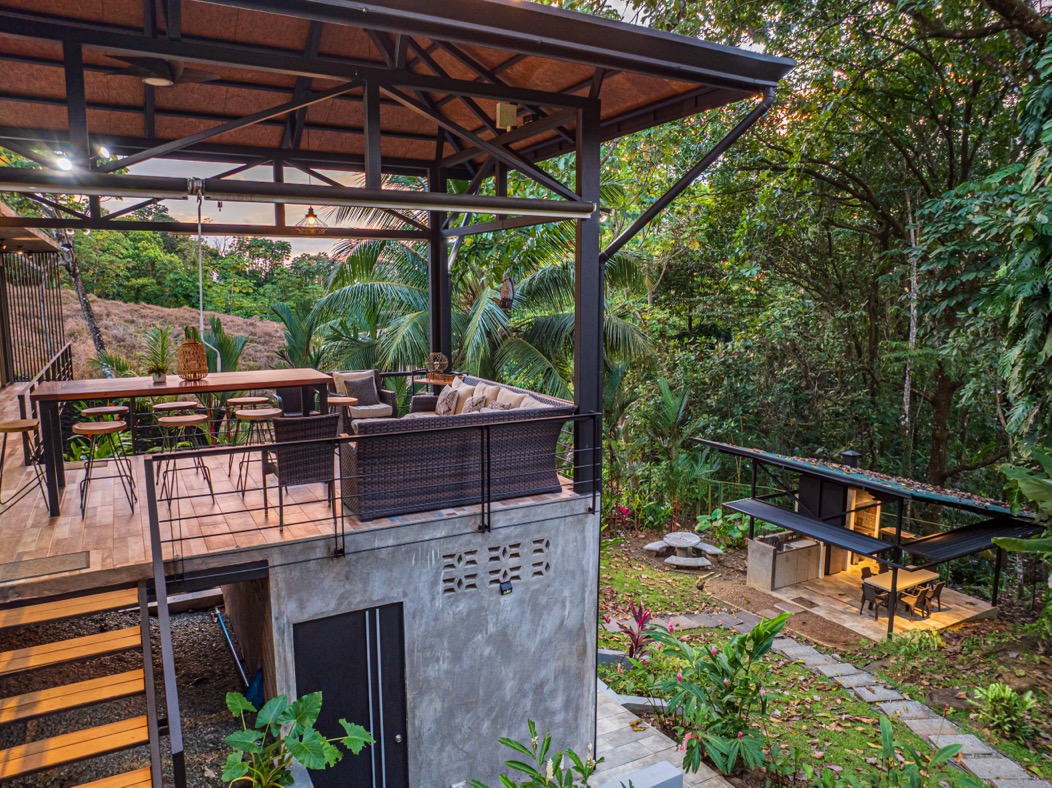 Modern Villa with Infinity Pool, Rancho & Expansion Potential in Prime Uvita Location selected