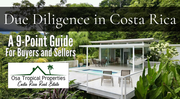 Navigating Dreams and Reality: A 9-Point Guide to Due Diligence in Costa Rica