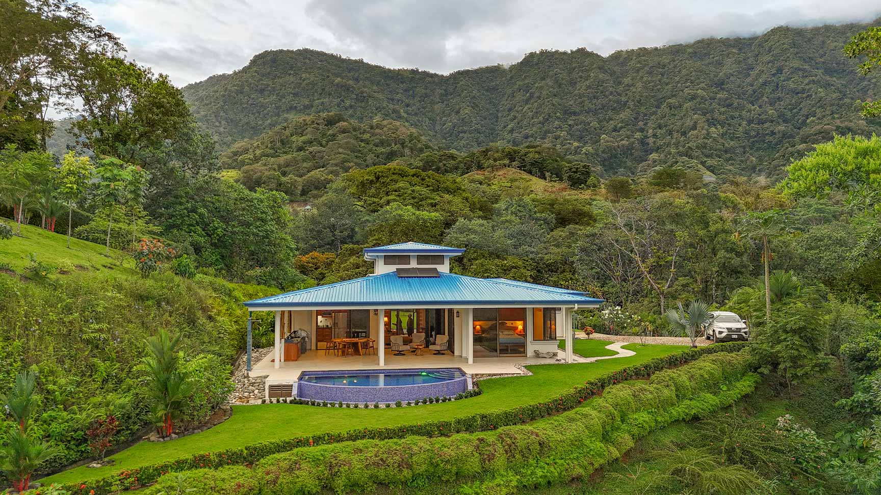 Private 2-Bedroom Hacienda with Panoramic Ocean & Mountain Views in Ojochal selected