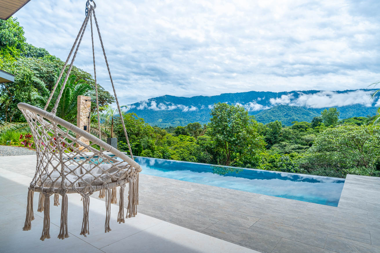 Modern Jungle Retreat with Infinity Pool and Panoramic Mountain Views in Ojochal selected