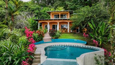 Whale's Tail Ocean View Estate with Extra Lot in Uvita image 1