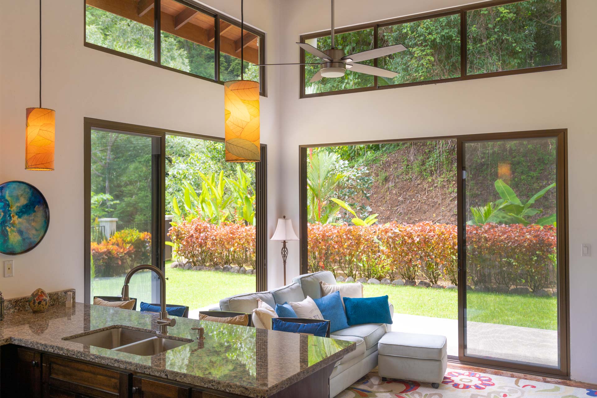 Luxury Waterfall-View Estate with Guest Casita in the Rainforest Hills of Dominical selected
