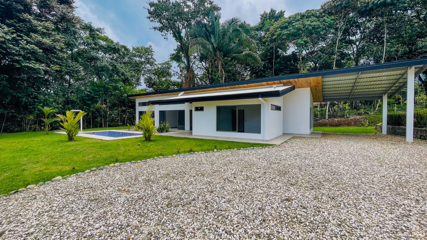 Brand New Three-Bedroom Mountain View Home in Ojochal, Costa Rica selected