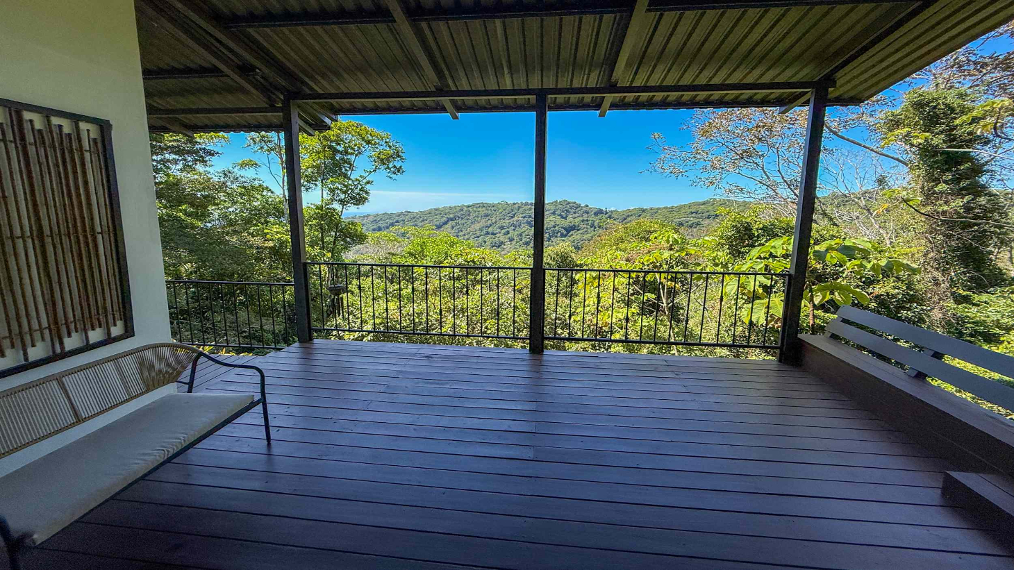 Totally Remodeled Coastal Jungle 2-Bedroom Sanctuary Home with Valley & Ocean Views in Lagunas above Dominical Costa Rica selected