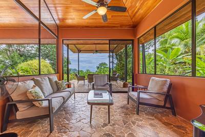 2-Bedroom Jungle Home with Window Ocean Views, Infinity Pool, and Strong Rental Potential in Matapalo image 5