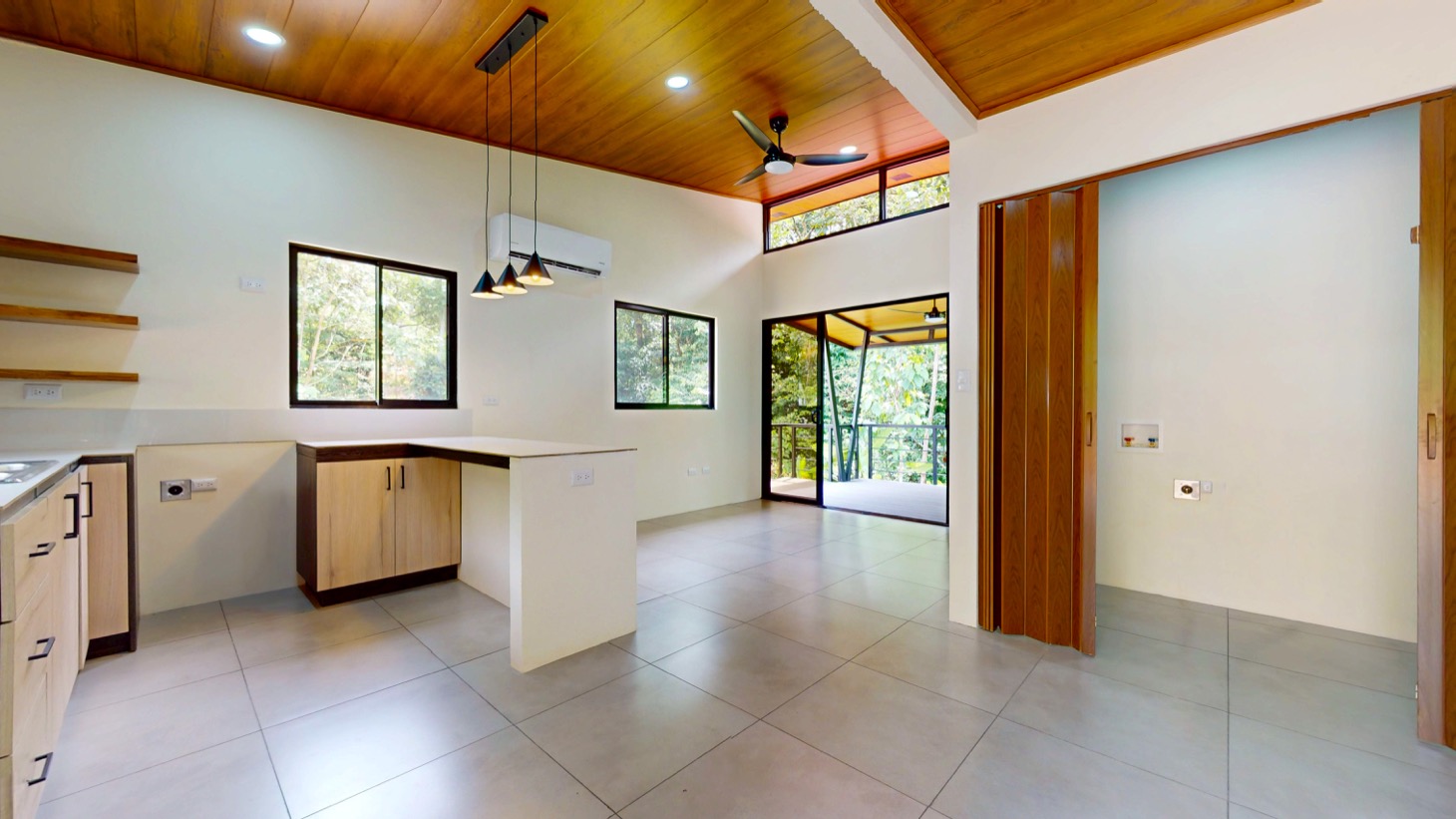 Brand New 2 Bedroom Home on Acreage Backing onto Jungle and Creek selected