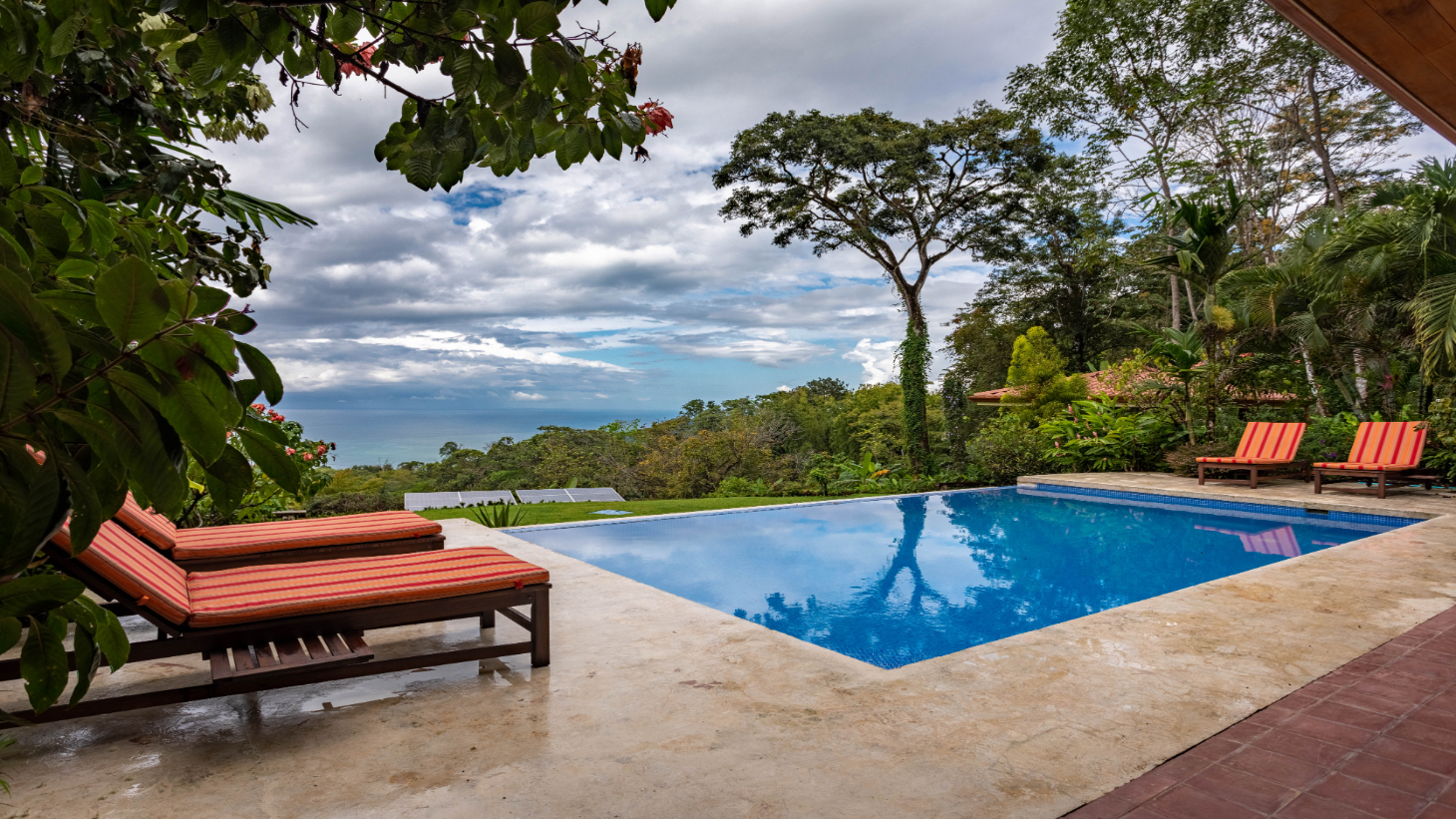Ocean View Home with Rainforest setting in Escaleras of Dominical selected