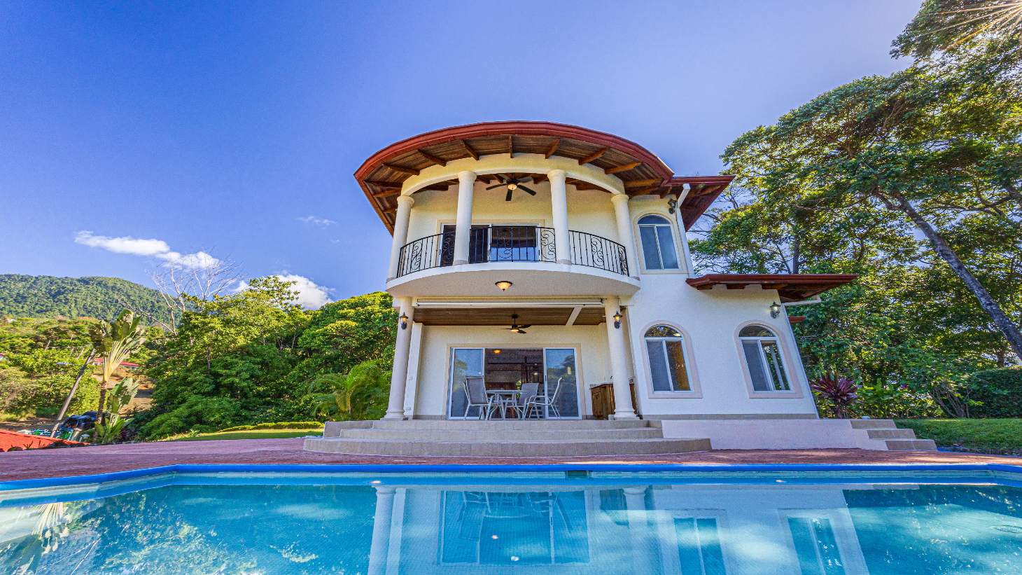 Elegant 3 Bedroom + Office Jungle Home in Puesta Del Sol, Ojochal selected