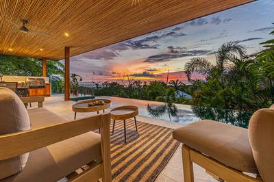 Brand-New Contemporary Villa with Ocean & Sunset Views image 3