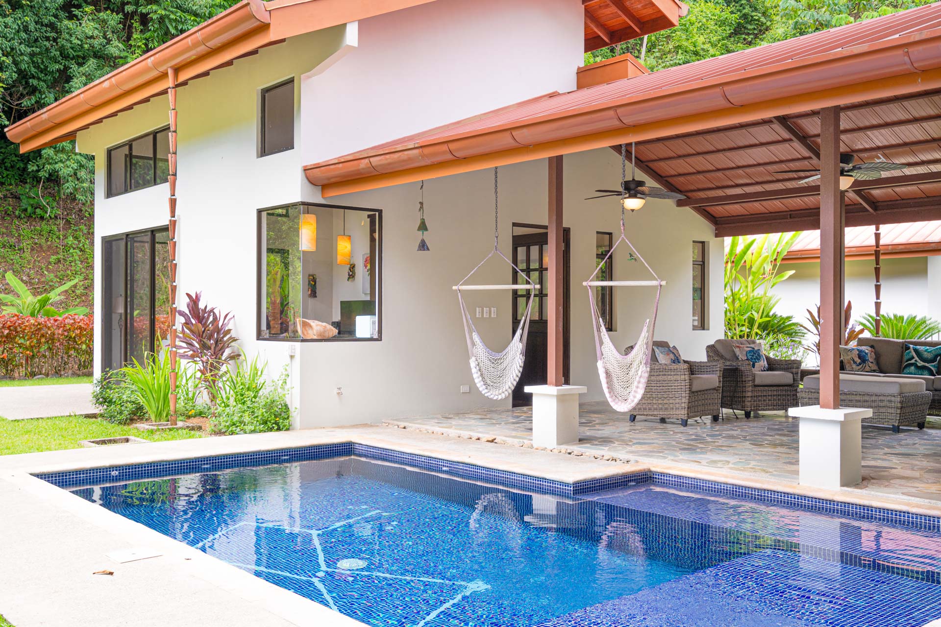 Luxury Waterfall-View Estate with Guest Casita in the Rainforest Hills of Dominical selected