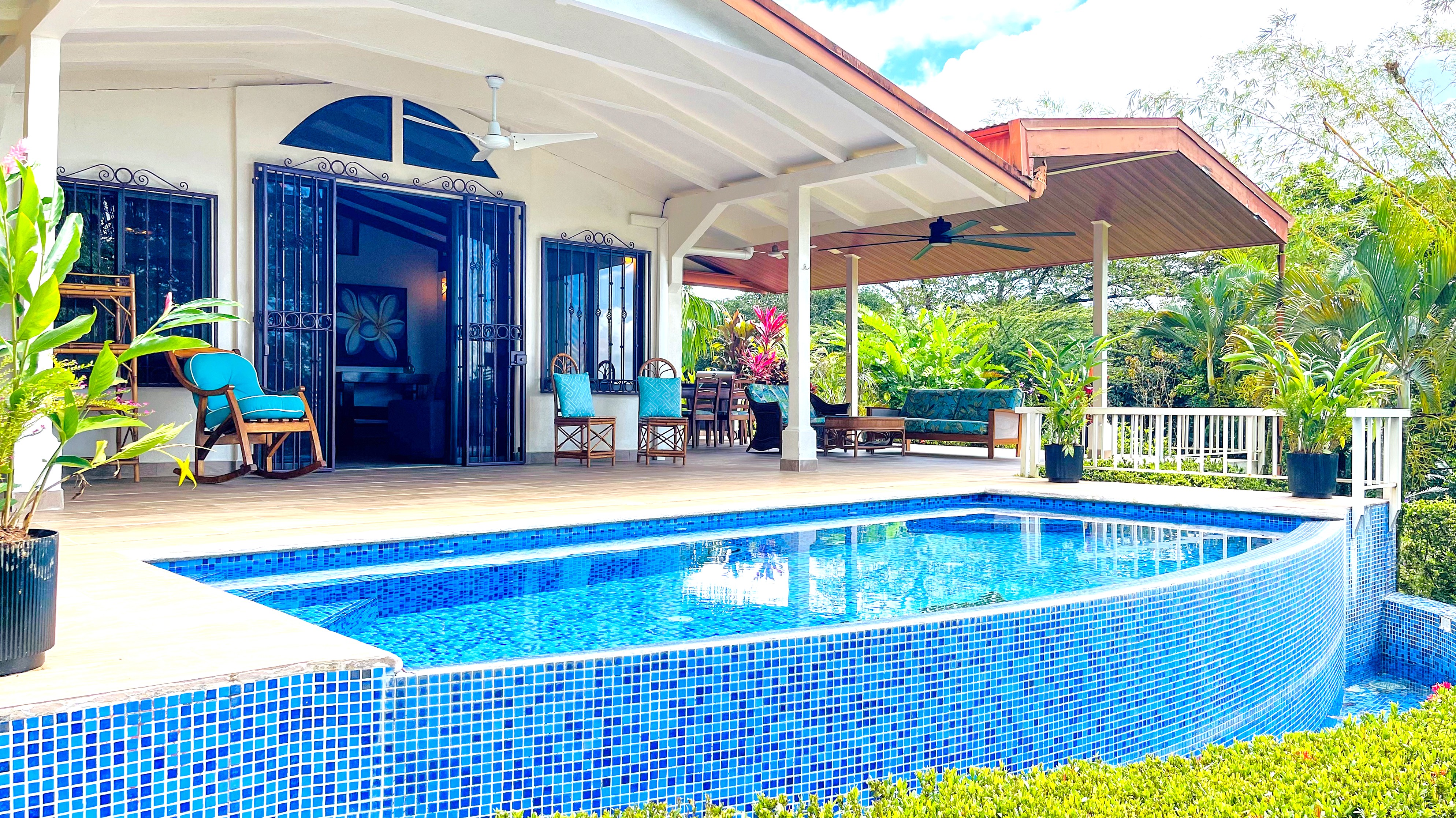 Charming 3 Bedroom Home with Lush Garden Acreage and Pocket Ocean View selected