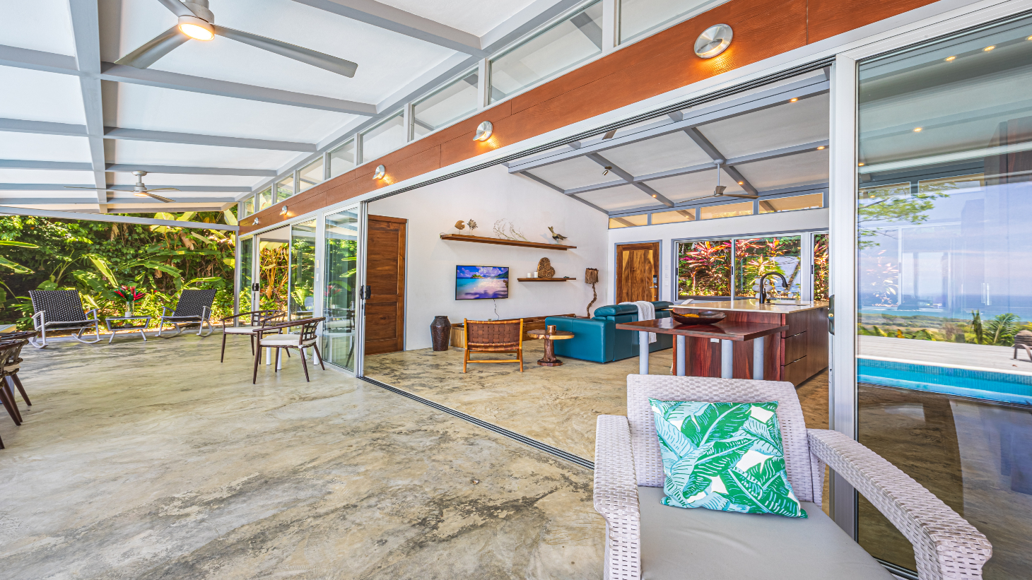 Uvita Ocean and Whale Tail View Modern Home on 3.64 Acres in Exclusive Enclave selected