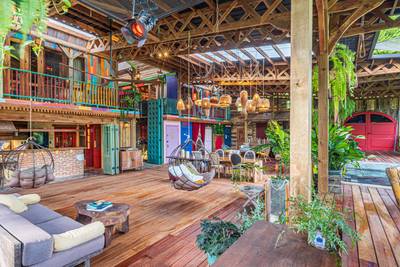 Artistic 3-Bedroom Home with Studio, Ocean Views, Pool & Guest House image 2