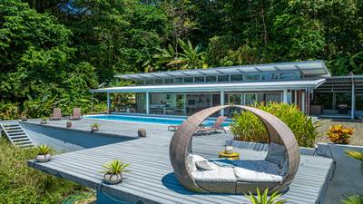 Uvita Ocean and Whale Tail View Modern Home on 3.64 Acres in Exclusive Enclave image 1