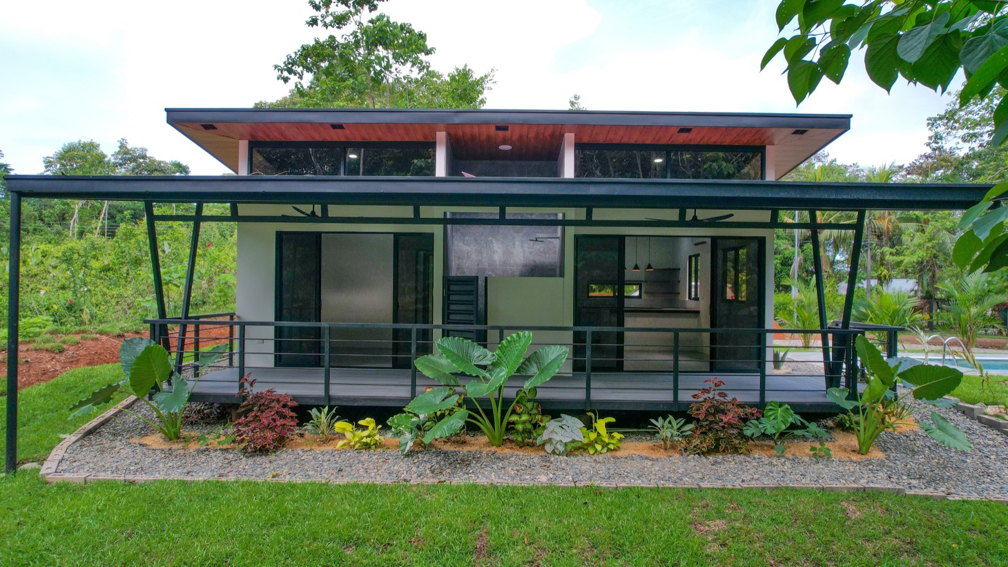 Brand New 2 Bedroom Home on Acreage Backing onto Jungle and Creek selected