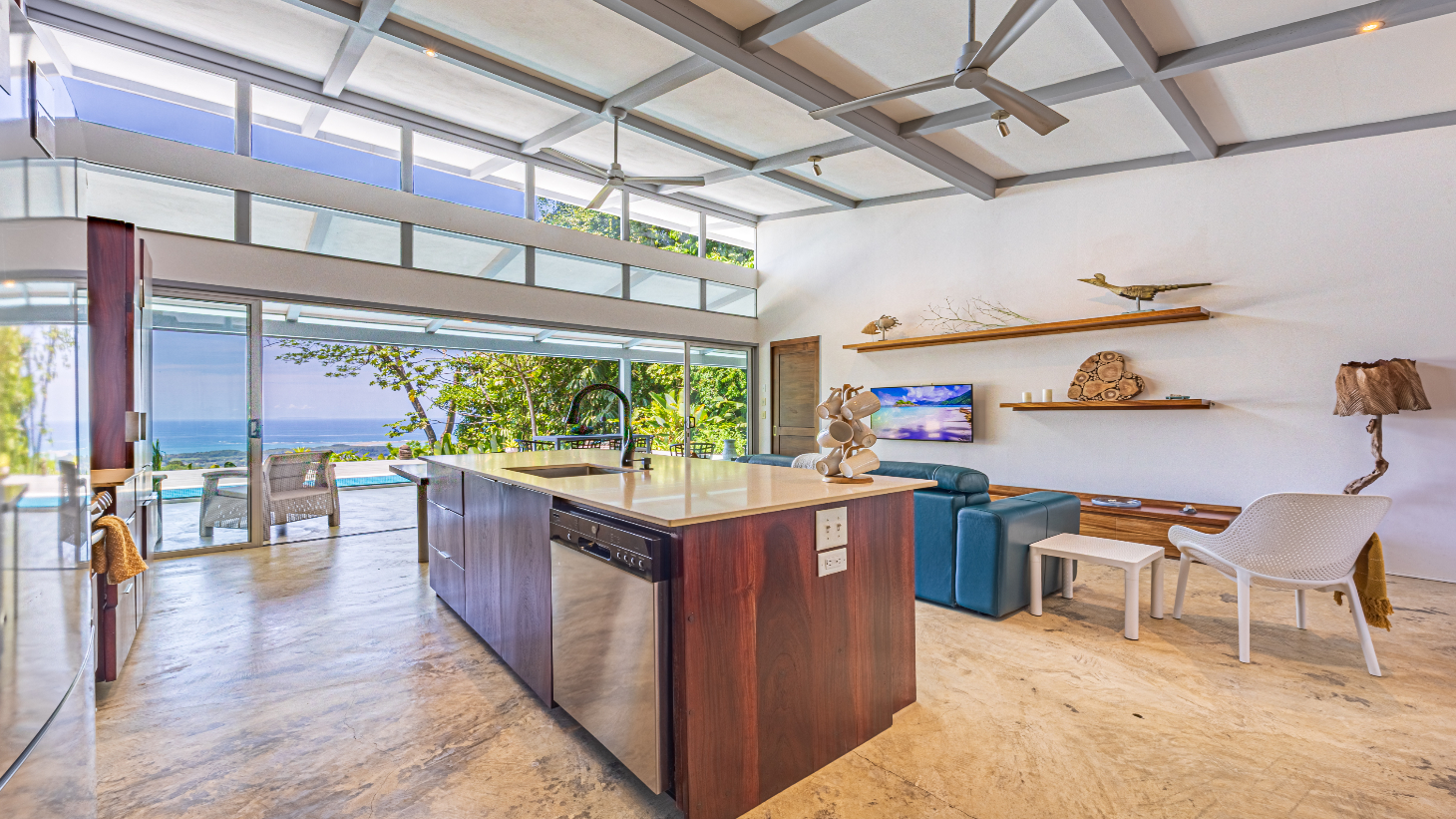 Uvita Ocean and Whale Tail View Modern Home on 3.64 Acres in Exclusive Enclave selected
