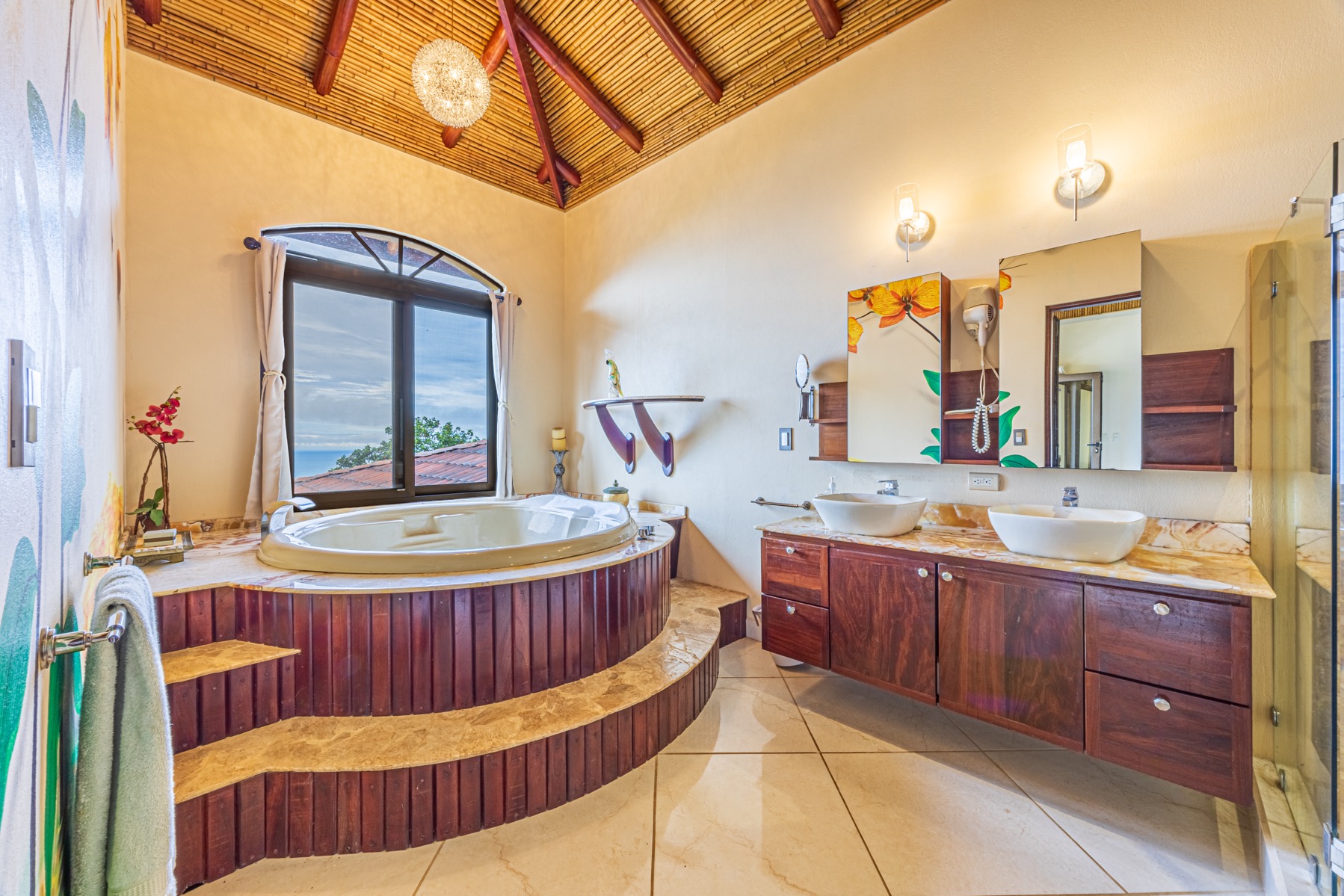 6 Bedroom Mountain Estate with Ocean View in Escaleras selected