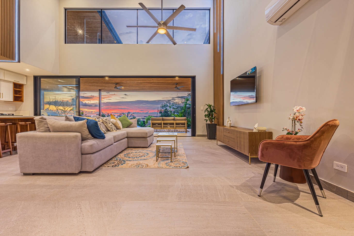 Brand-New Contemporary Villa with Ocean & Sunset Views selected