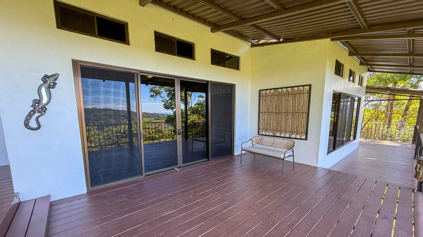 Totally Remodeled Coastal Jungle 2-Bedroom Sanctuary Home with Valley & Ocean Views in Lagunas above Dominical Costa Rica selected