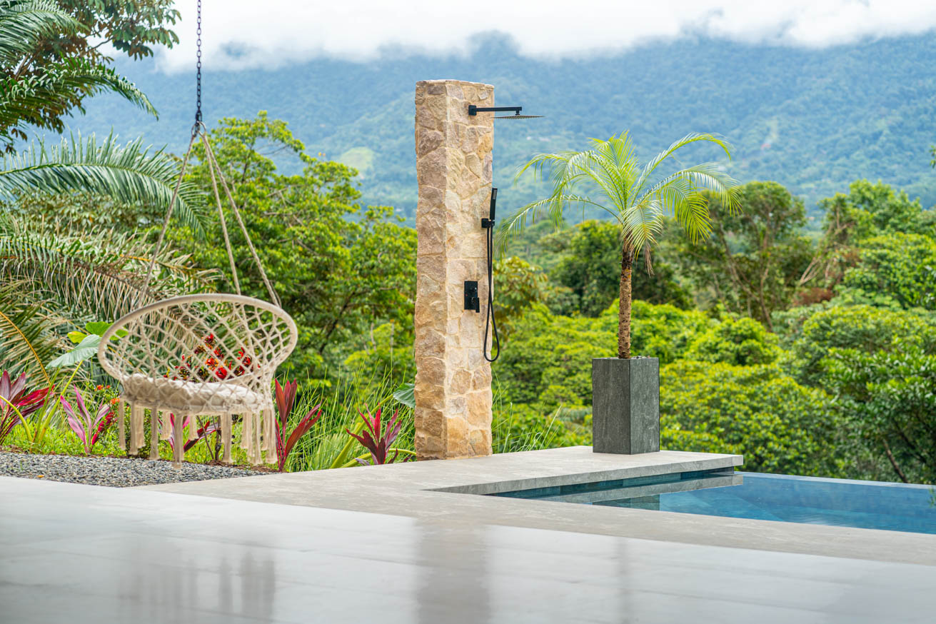 Modern Jungle Retreat with Infinity Pool and Panoramic Mountain Views in Ojochal selected