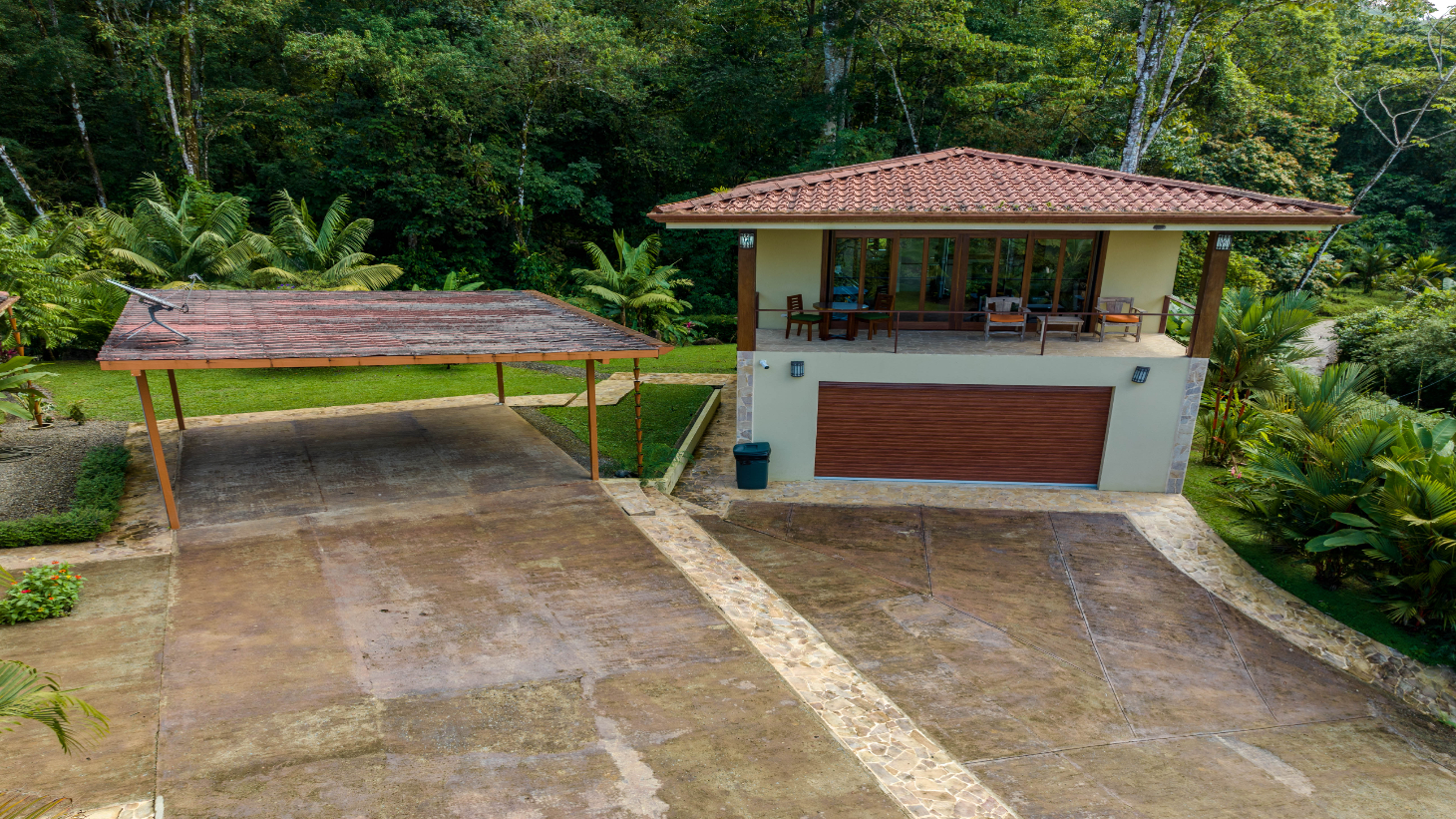 Ocean View Home with Rainforest setting in Escaleras of Dominical selected