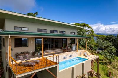 Private Mountain Home With Ocean Views Above Lagunas image 1