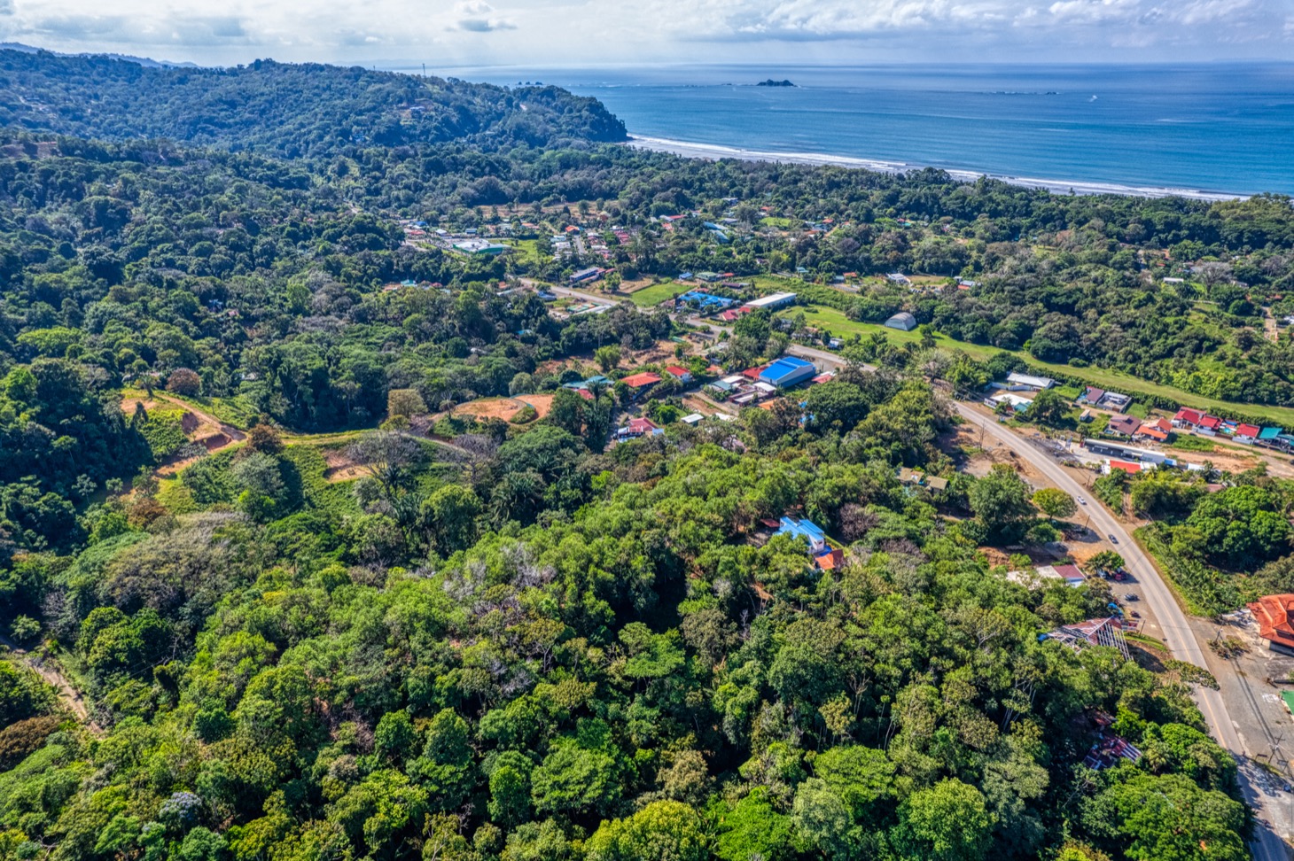 Ocean-View Property with Prime Location and Development Potential in Uvita selected