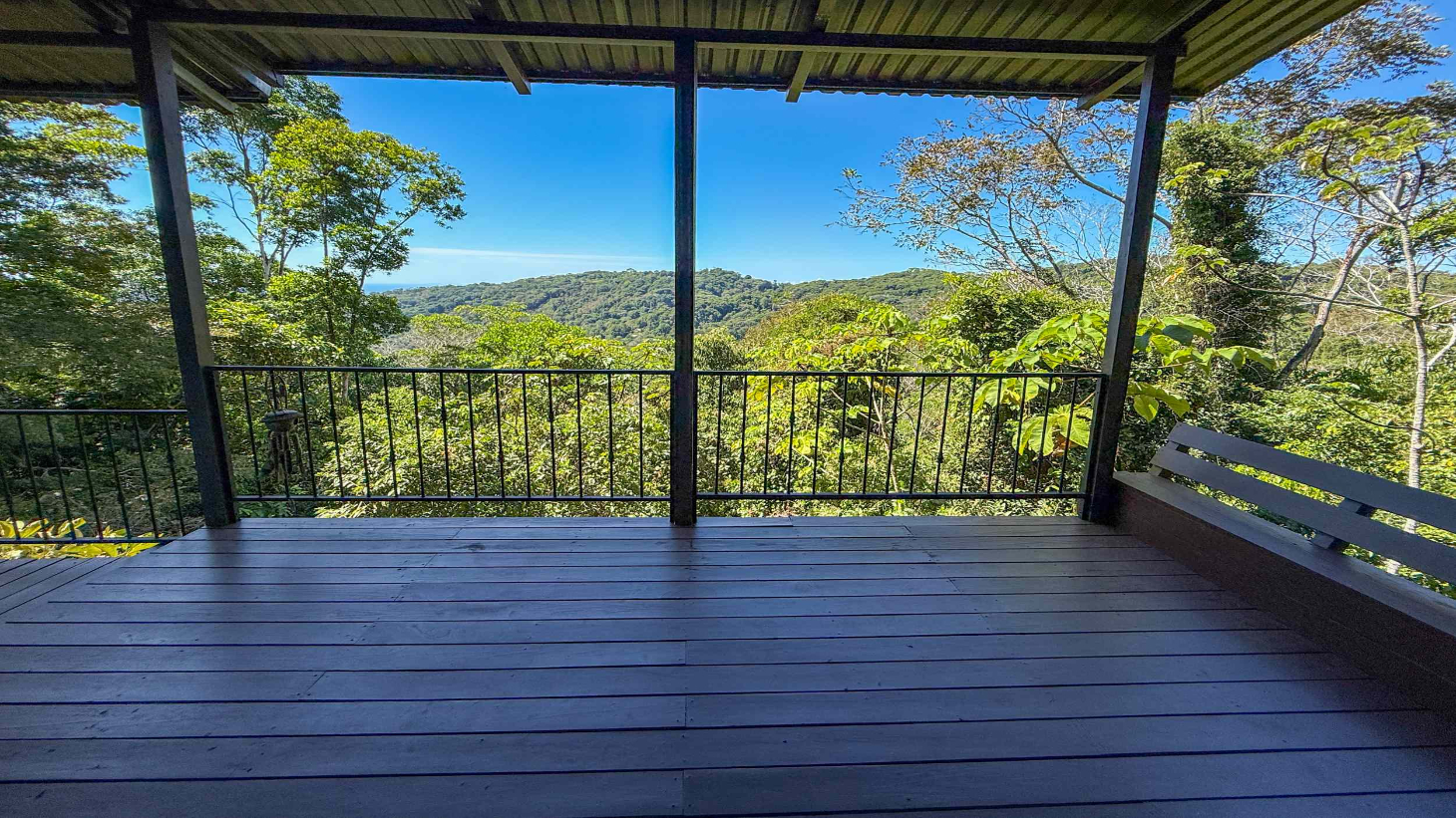 Totally Remodeled Coastal Jungle 2-Bedroom Sanctuary Home with Valley & Ocean Views in Lagunas above Dominical Costa Rica selected