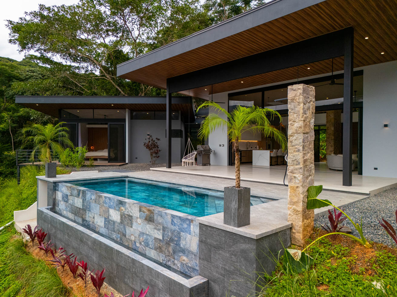 Modern Jungle Retreat with Infinity Pool and Panoramic Mountain Views in Ojochal selected