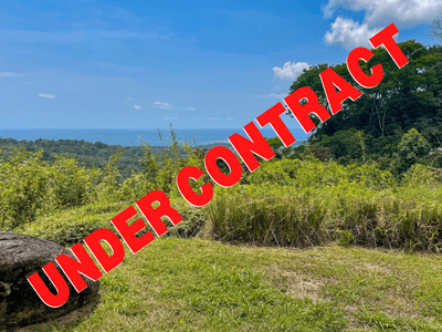 Ocean View Land for Sale in Uvita, Costa Rica | Whale Tail View | Private Gated Community | Ready to Build image 1