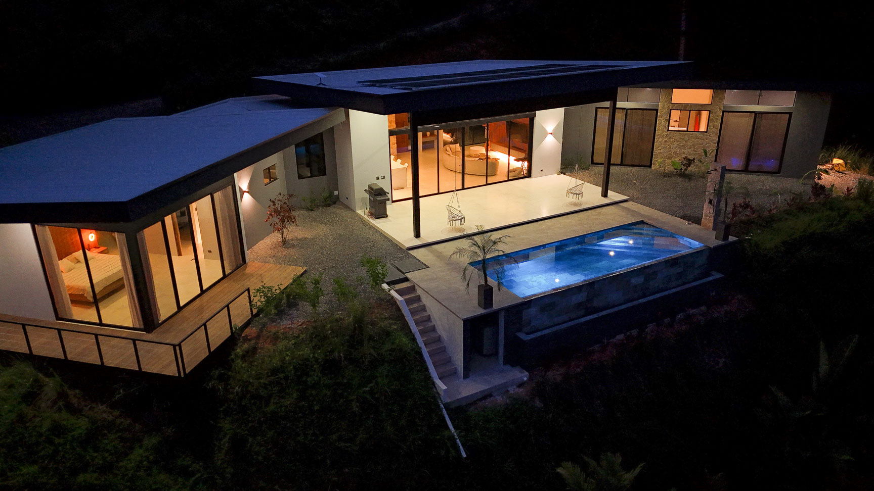 Modern Jungle Retreat with Infinity Pool and Panoramic Mountain Views in Ojochal selected