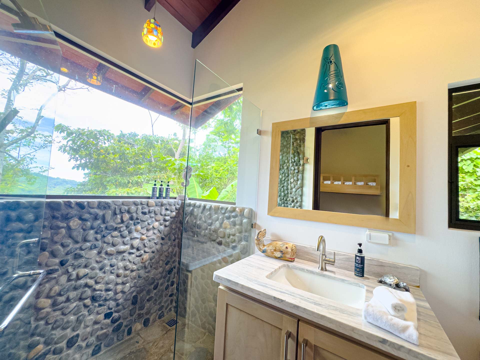 Luxury Waterfall-View Estate with Guest Casita in the Rainforest Hills of Dominical selected