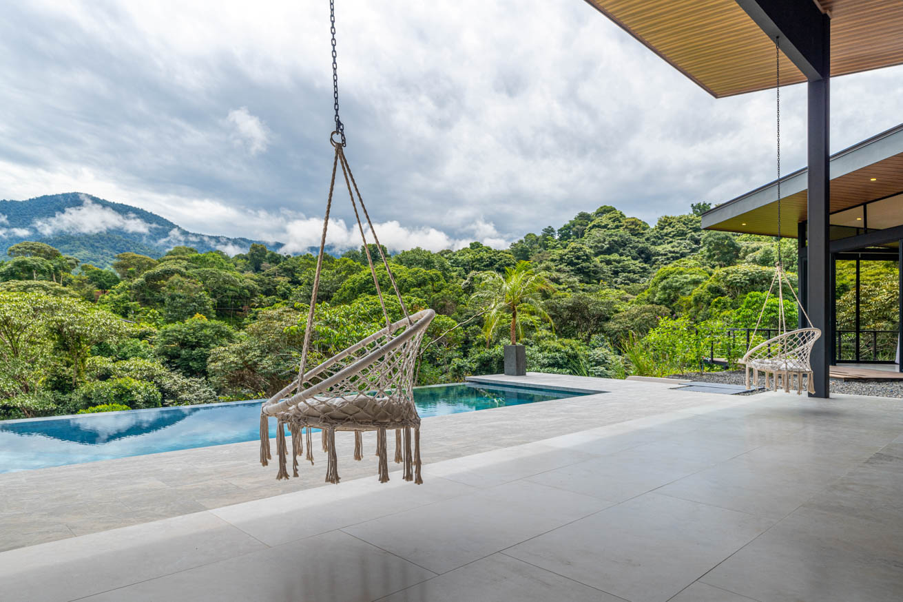 Modern Jungle Retreat with Infinity Pool and Panoramic Mountain Views in Ojochal selected
