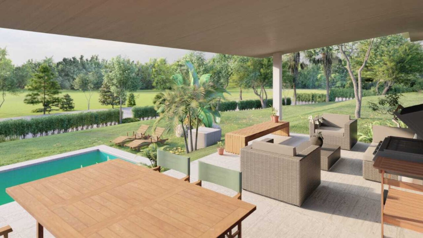Unfinished Modern 3-Bedroom Villa Project in Ojochal, Phase 11 selected