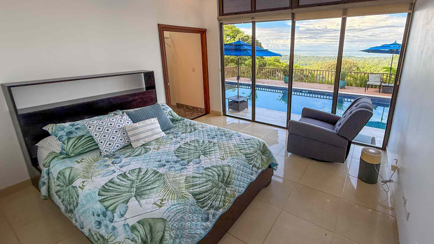Panoramic Ocean View 4-Bedroom Home with Big Pool in Ojochal Costa Rica selected