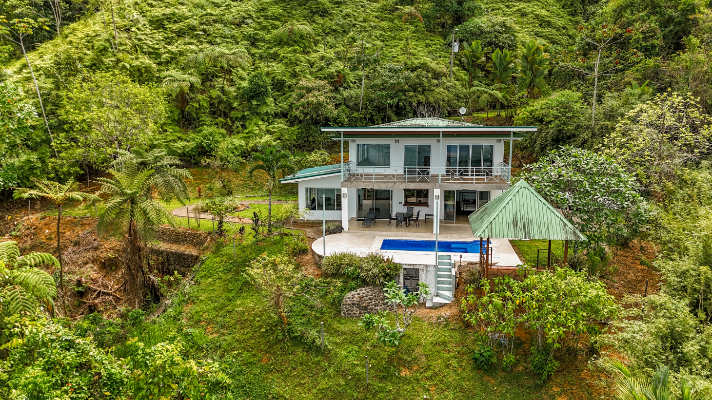 3-Bed Ocean View Home Near Ojochal, Costa Rica | 2.75 Acre Jungle Property selected