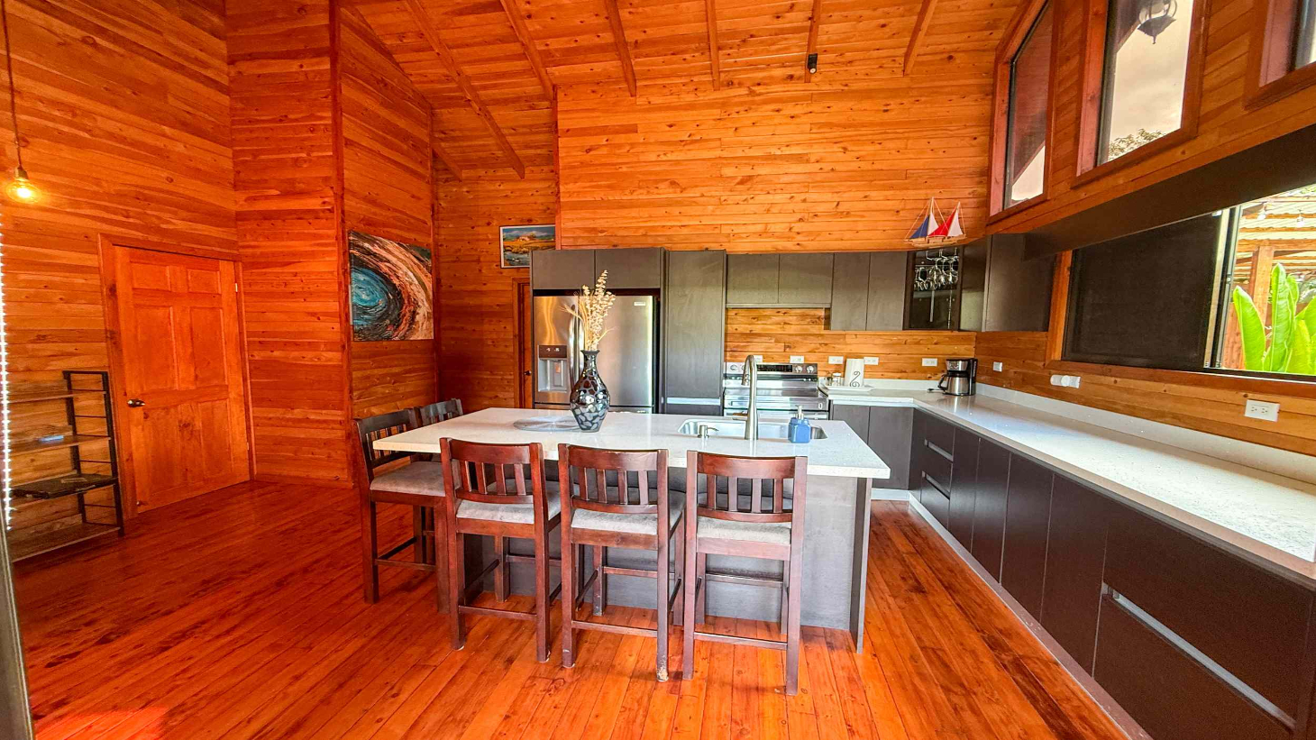 Unique Income Producing Home with 3-Bedrooms plus 1-Bedroom Cabin & Pool in Walk-to-Beach Location in Bahia near Uvita Costa Rica selected