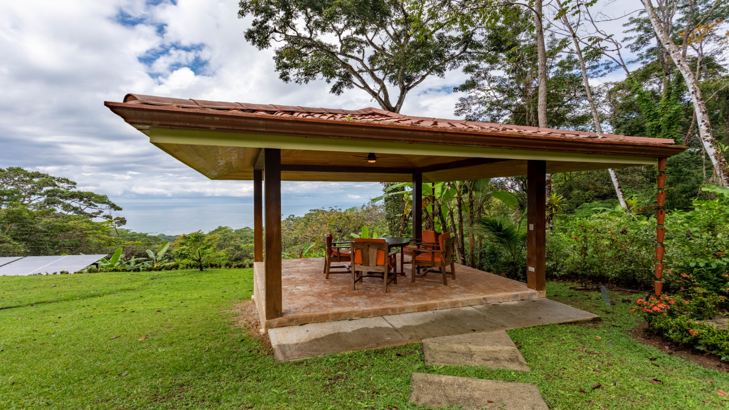 Ocean View Home with Rainforest setting in Escaleras of Dominical selected