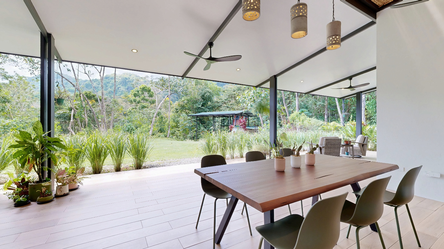 Modern Jungle Home on 3.44 Acres with Creek Near Dominical, Costa Rica  selected