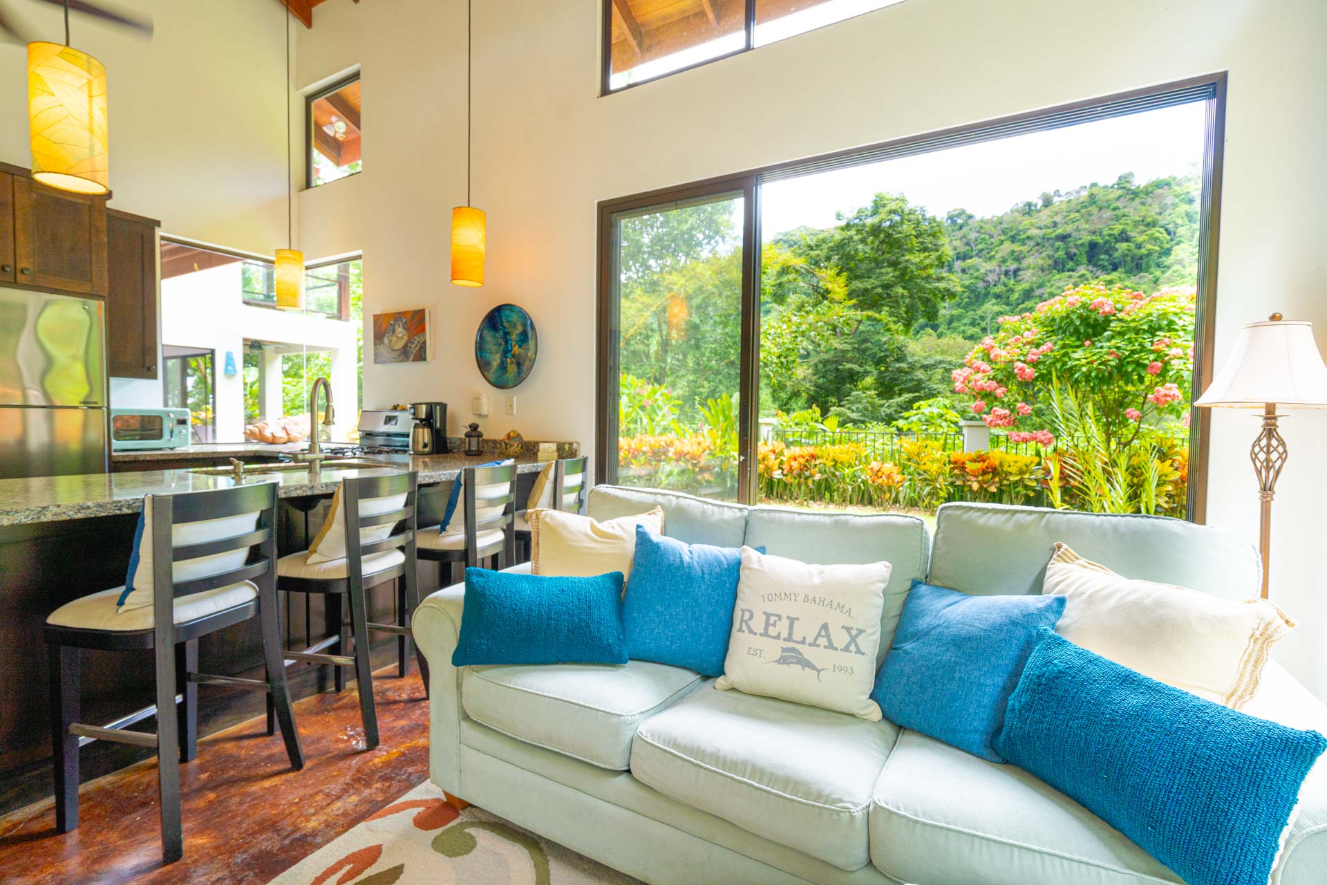 Luxury Waterfall-View Estate with Guest Casita in the Rainforest Hills of Dominical selected