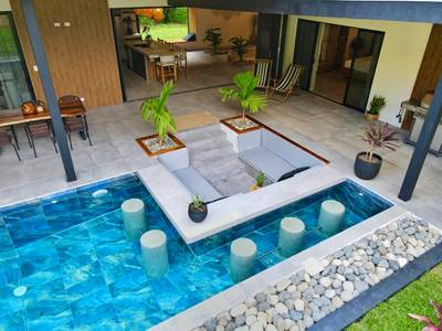 New Modern Home in Ojochal – Usable Lot Surrounded by Jungle and Creeks image 4