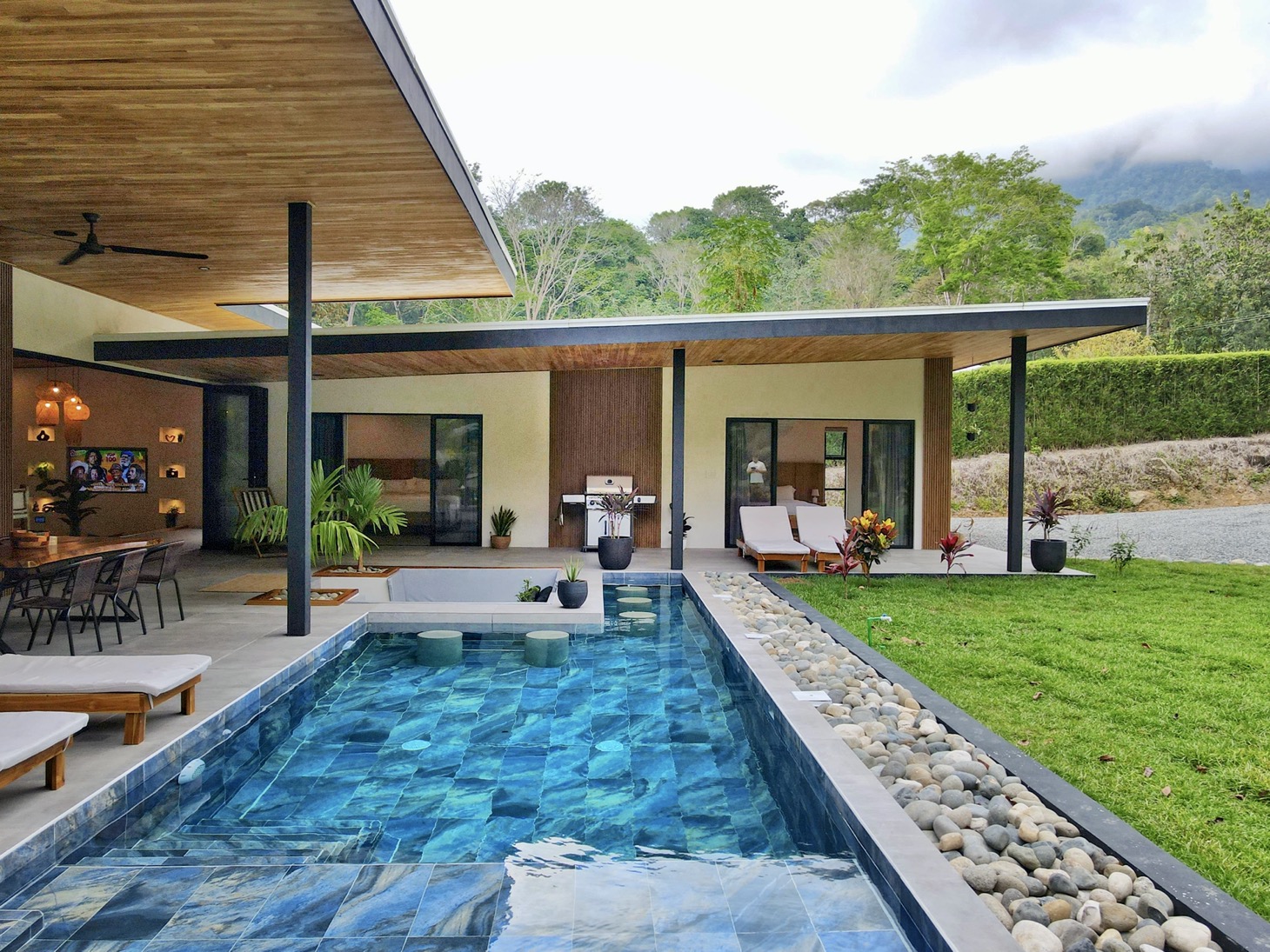 Stunning New Modern Home in Ojochal – Usable Lot Surrounded by Jungle and Creeks selected