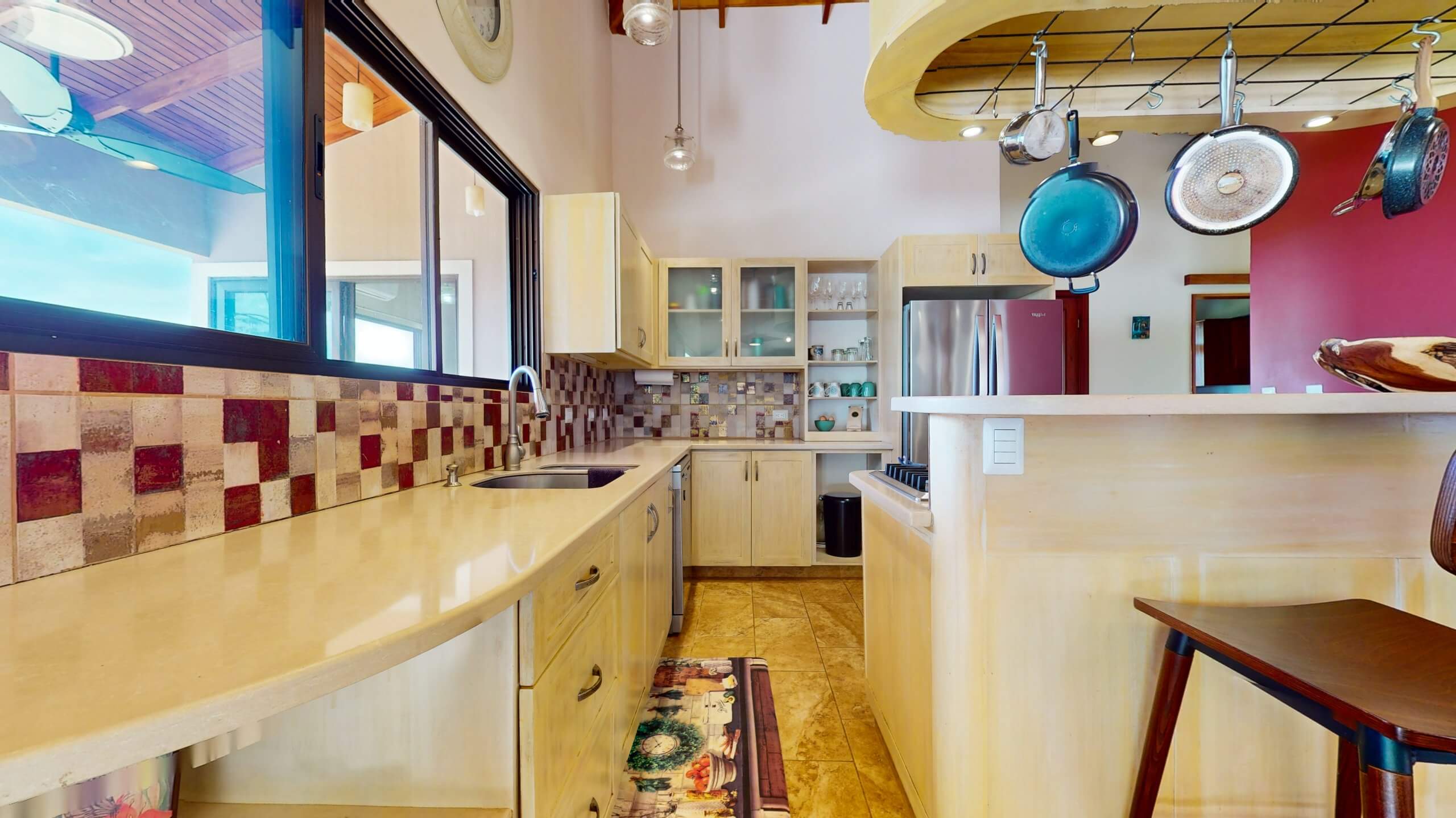 Ocean View home with Stunning Architectural Features in Tranquil Ojochal Hills selected