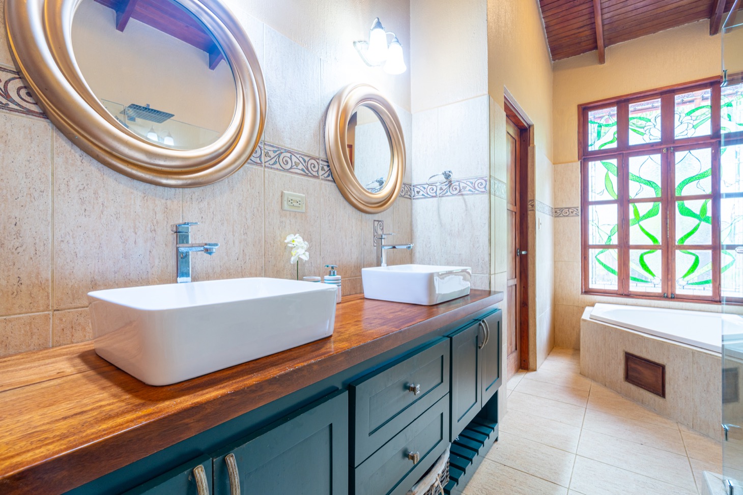 Private Colonial Estate with Riverfront & Ocean Views in Ojochal selected